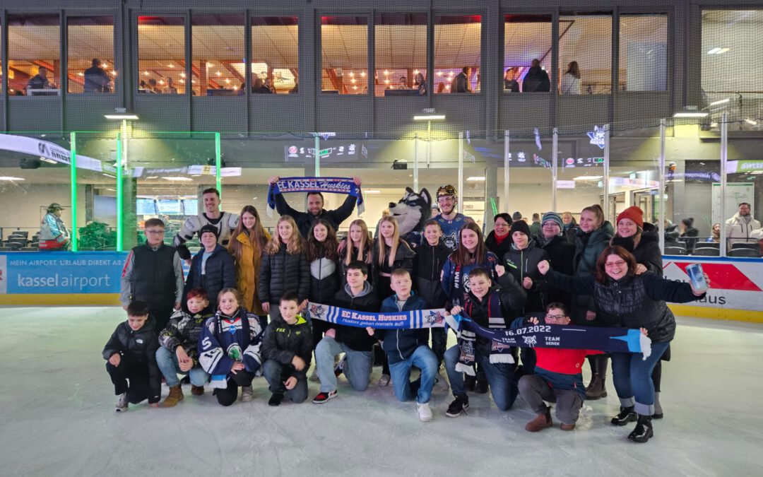 GAZ Gudensberg zu Gast bei den EC Kassel Huskies