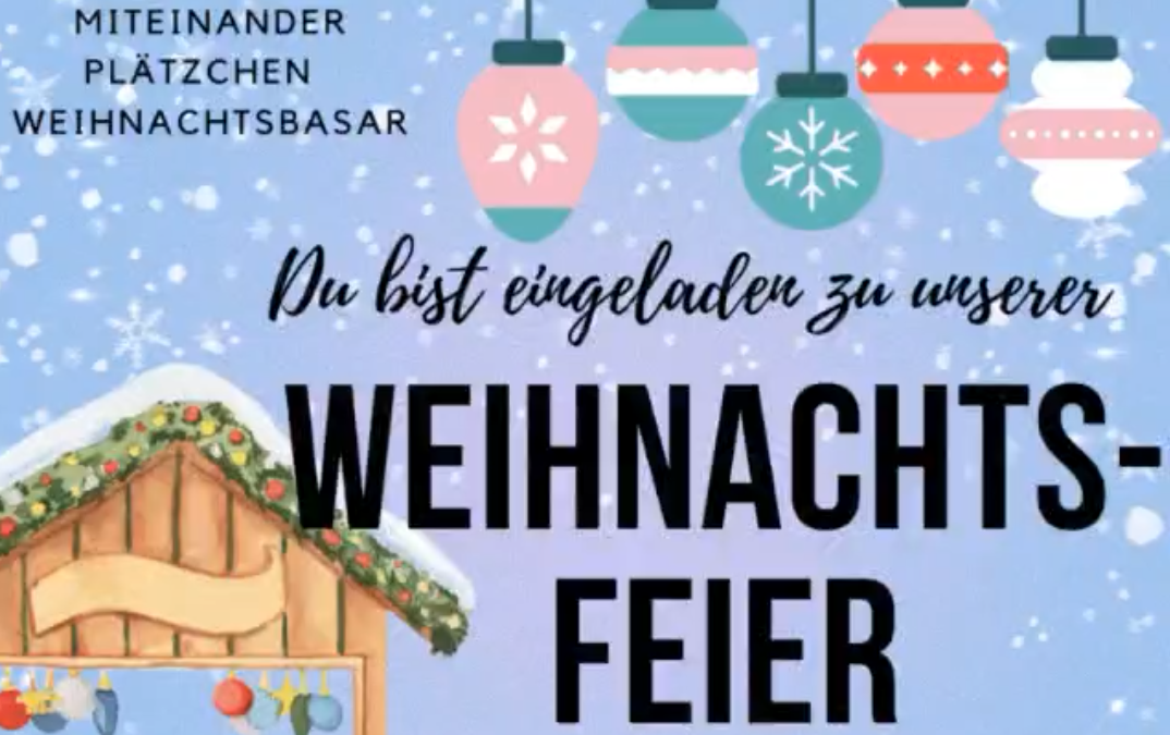 Weihnachtsfeier am 13.12.23